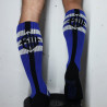 Breedwell Chaussettes hautes Retro Remix Bleues